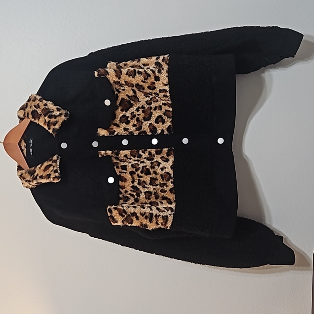Shein Jacket Black size Womens XL
